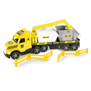 WADER 36471 MAGIC TRUCK TECHNIC LAWETA Z KONTENERAMI