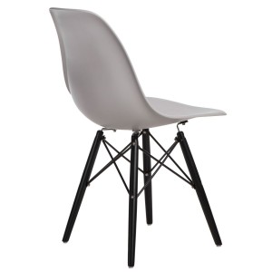 Krzesło P016W PP light grey/black