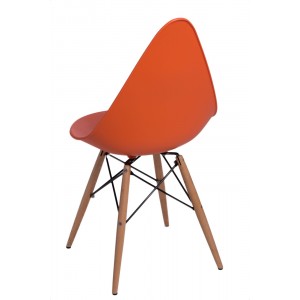 Krzesło Rush DSW pomarańczowe