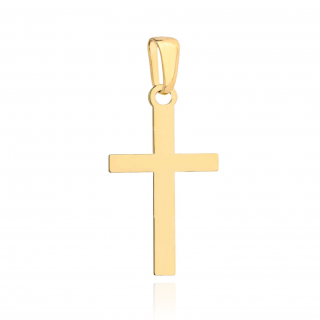Krzyżyk złoty gładki średni (Gramatura: 0.52)