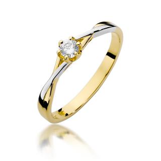 Pierścionek W-340 0,12ct