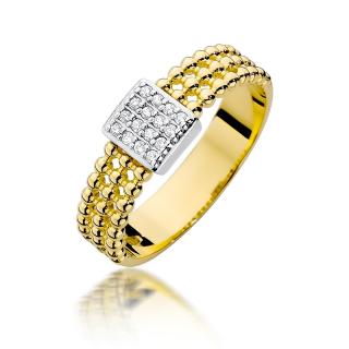 Pierścionek W-353 0,08ct