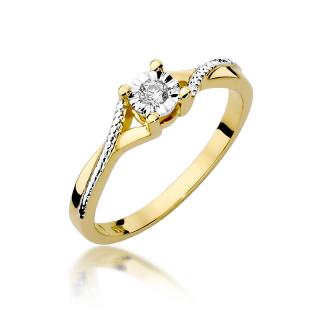 Pierścionek W-361 0,08ct