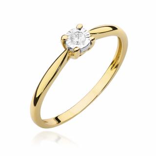 Pierścionek W-461 0,08ct