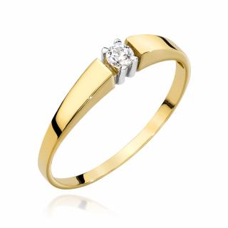 Pierścionek W-524 0,08 ct