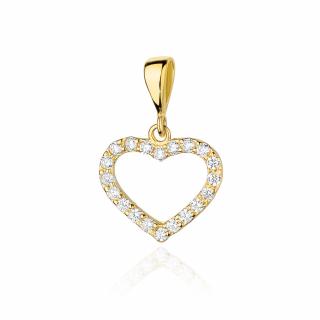 Zawieszka serce S-19 0,28ct