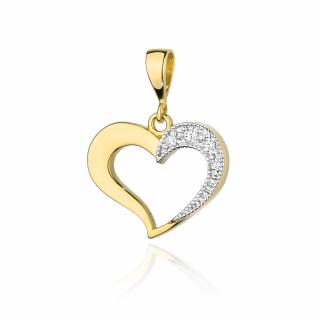 Zawieszka serce S-23 0,06ct