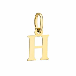 Zawieszka złota literka H (Gramatura: 0.27)