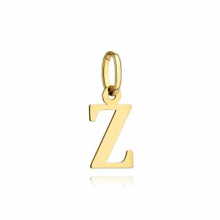 Zawieszka złota literka Z (Gramatura: 0.22)