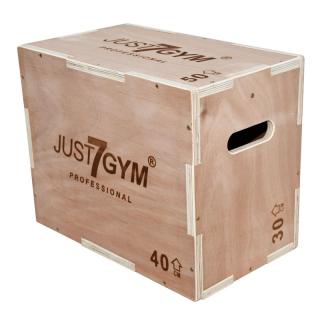 Box Plyometryczny Just7Gym 50 x 40 x 30cm