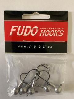 GŁÓWKA JIGOWA FUDO HOOKS #2/0 07 GR 5 SZTUK