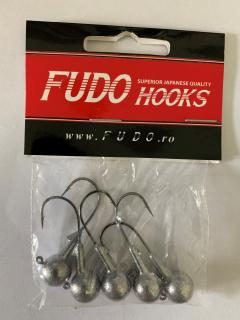 GŁÓWKA JIGOWA FUDO HOOKS #2/0 09 GR 5 SZTUK