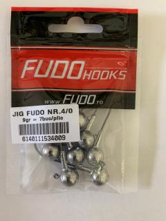 GŁÓWKA JIGOWA FUDO HOOKS #4/0 09 GR 7 SZTUK