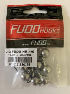 GŁÓWKA JIGOWA FUDO HOOKS #4/0 10,5 GR 7 SZTUK