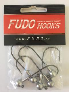 GŁÓWKA JIGOWA FUDO HOOKS #6/0 07 GR 5 SZTUK