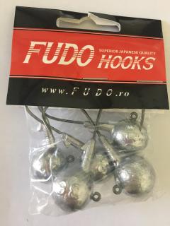 GŁÓWKA JIGOWA FUDO HOOKS #6/0 36 GR 5 SZTUK