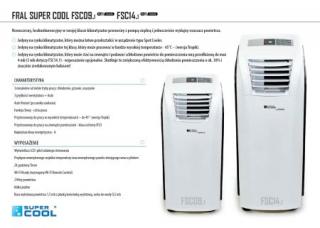 Klimatyzator Fral FSC09.1 WIFI + Uszczelka okienna