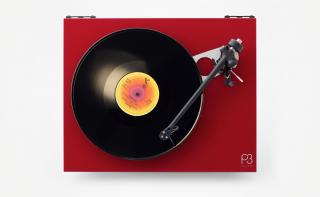 Gramofon Rega Planar 3 Red Gloss (z wkładką Elys)
