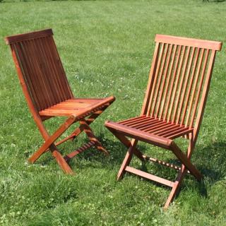 Krzesła Ogrodowe Akacja 2szt - Meble CALABRIA 50x94x54,5cm