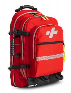 Apteczka plecakowa 40L - czerwona