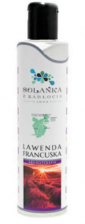 Solanka inhalacyjna - lawenda francuska 250 ml Solanka z naturalnym olejem lawendowym do inhalacji i kąpieli terapeutycznych