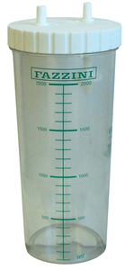 Zbiornik 2000 ml kompletny do ssaków marki Fazzini