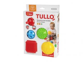 Zestaw 5 sensorycznych kształtów Tullo Piłeczki sensoryczne