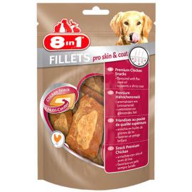 8in1 Fillets Pro Skin  Coat - przekąska dla zdrowej skóry 80g