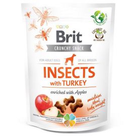 Brit Care Dog Crunchy Cracker Insect  Turkey 200g