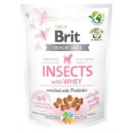 Brit Care Dog Crunchy Cracker Puppy Insect  Whey 200g