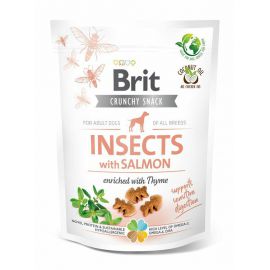 BRIT PIES 200g SNACK INSECT SALMON /6