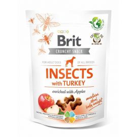 BRIT PIES 200g SNACK INSECT TURKEY /6