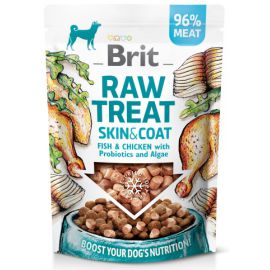 Brit Raw Treat Dog Skin  Coat Fish  Chicken 40g