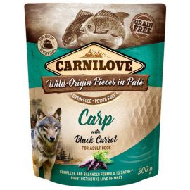 Carnilove Dog Carp  Black Carrot - karp i czarna marchew saszetka 300g
