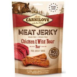 Carnilove Dog Jerky Chicken  Wild Boar Bar - kurczak i dzik 100g