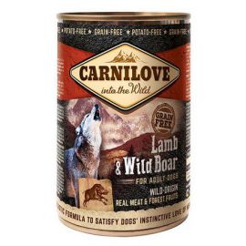 Carnilove Dog Wild Meat Lamb  Wild Boar Adult - jagnię i dzik puszka 400g