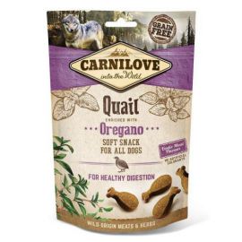 CARNILOVE PIES SNACK SOFT QUAIL  OREGANO 200g /10