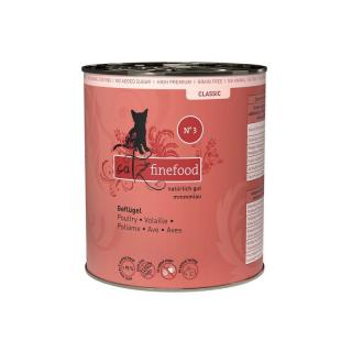 Catz Finefood Classic N.03 Drób puszka 800g