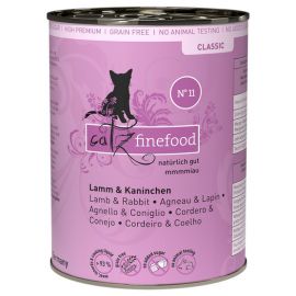 Catz Finefood Classic N.11 Jagnięcina i Królik puszka 400g