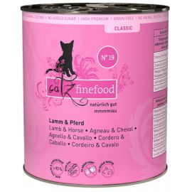 Catz Finefood Classic N.19 Jagnięcina i Konina puszka 800g