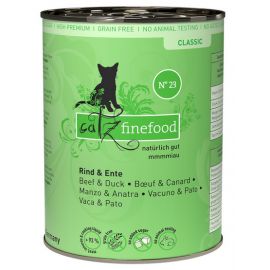 Catz Finefood Classic N.23 Wołowina i Kaczka puszka 400g