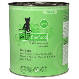 Catz Finefood Classic N.23 Wołowina i Kaczka puszka 800g