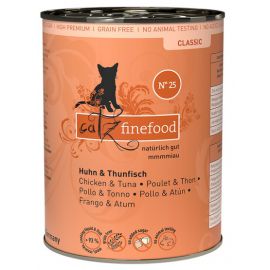 Catz Finefood Classic N.25 Kurczak i Tuńczyk puszka 400g