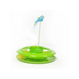 DUVO+ ZABAWKA DLA KOTA "HAPPY HOOP" ZIELONA 26cm  1717041