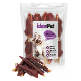 IDEAPET 500g LIZAK Z KACZKI