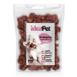 IDEAPET 500g WĘZEŁKI MIĘKKIE Z            JAGNIĘCINĄ 5cm