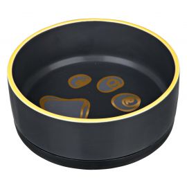 Miska ceramiczna z gumową podstawą, 0.75 l/ř 16 cm