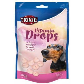 Trixie Dropsy jogurtowe z witaminami dla psa saszetka 200g [31643]