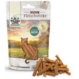 Wildes Land Cat Fleischsticks Huhn 50g