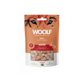 WOOLF SOFT przys.PIES 100g MONOPROTEIN    CUBES BEEF